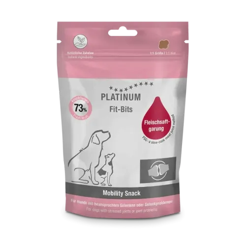 PLATINUM Click-Bits Tervislikud ja vähese rasvasisaldusega maiused, 150g - Mobility