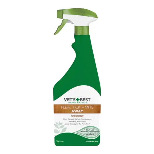 Vets Best Koerte kirbu- ja puugipeletaja sprei Natural 500 ml