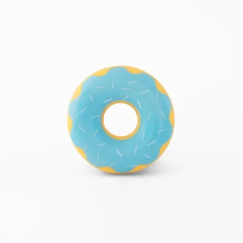 ZippyPaws Zippy Tuff Donut mänguasi sobib hästi närimiseks, viska ja too mänguks - Sinine