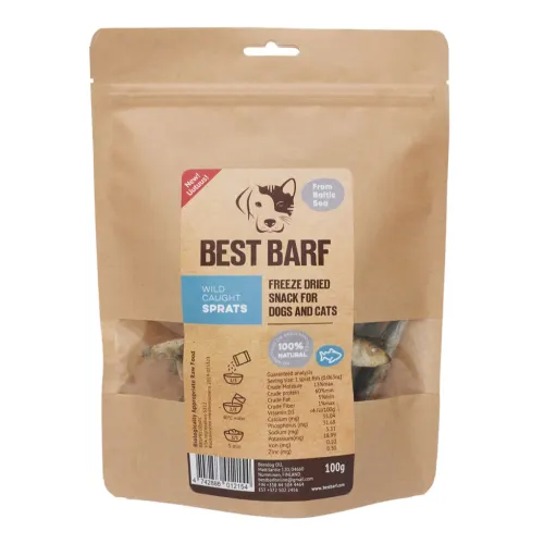 Best Barf Külmkuivatatud maiused Läänemere kilu 50g
