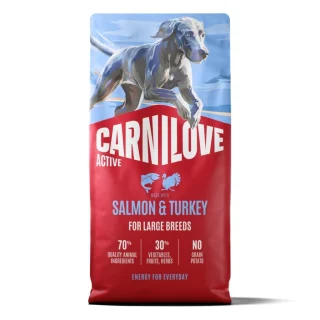 CarniLove Active Salmon & Turkey Adult Large Breed 12kg