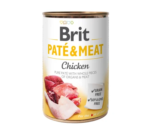 Brit Care Paté & Meat konserv 400g - Kana