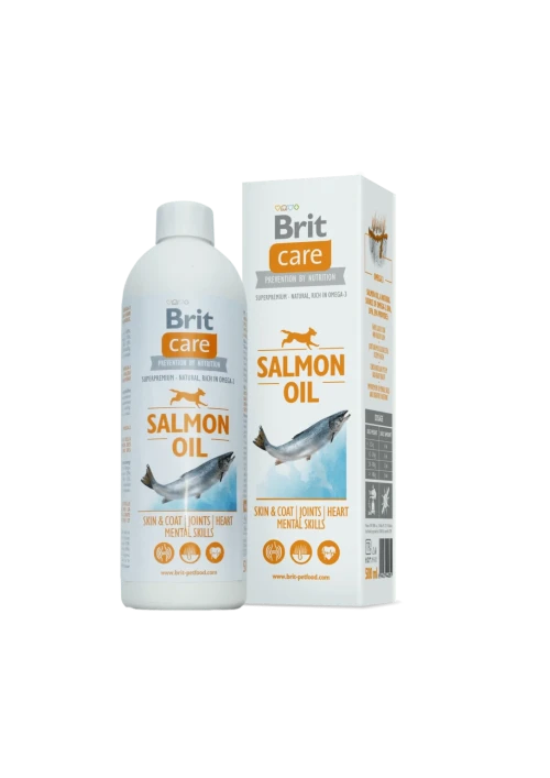 Brit Care Lõheõli tugeva karvkatte ja terve naha jaoks - 250ml