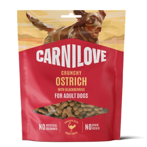 CarniLove Maitsev vahepala sinu lemmikule - Jaanalind mustikaga