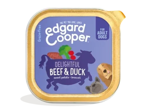 Edgard Cooper Märgtoit koerale - Veis ja part 150g