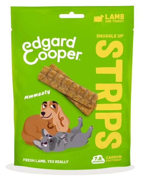 Edgard Cooper Koera maius strips 75g - Lammas ja kalkun