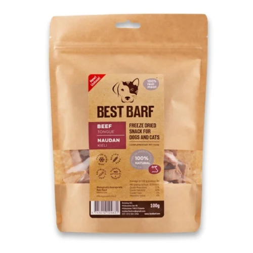 Best Barf Külmkuivatatud maius veisekeel 100g