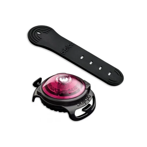 Orbiloc Dog Dual LED tuluke - Roosa