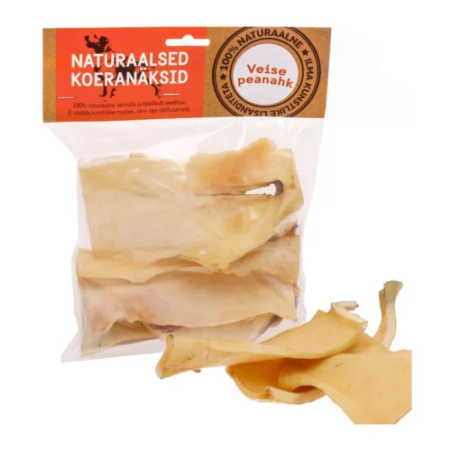 Natural treat for dogs - beef scalp 15 cm - 1kg Natural treat for dogs - beef scalp 15 cm