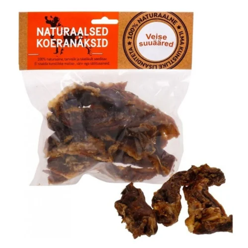 Natural Dog Treat, Beef Mouth-Edges 200g