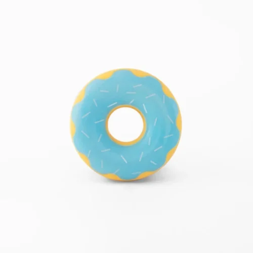 ZippyPaws Zippy Tuff Donut mänguasi sobib hästi närimiseks, viska ja too mänguks - Sinine