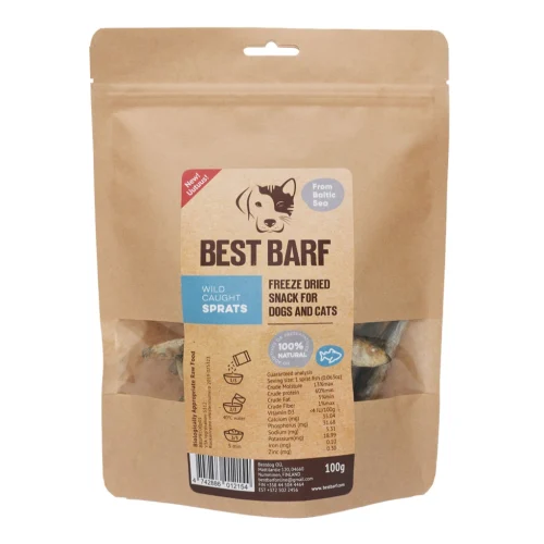 Best Barf Külmkuivatatud maiused Läänemere kilu 50g