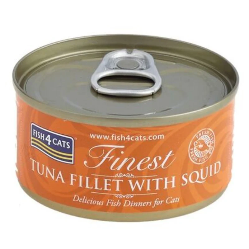 Kassikonserv, Tuunikala ja kalmaar, 70 g - image 1 of 1