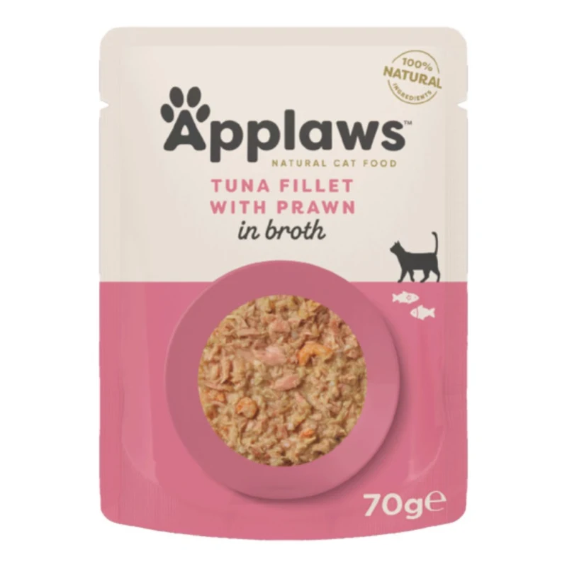 Kassitoit einekotikeses, 70 g, Tuunikala ja krevett puljongis - image 1 of 1