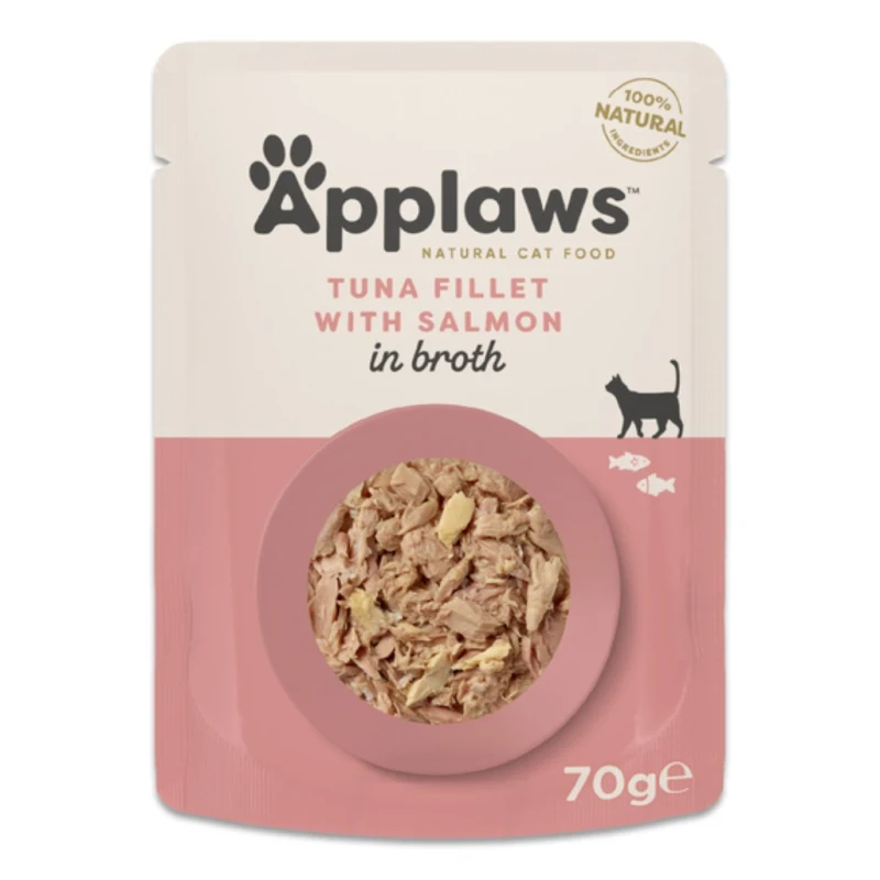 Kassitoit einekotikeses, 70 g, Tuunikala ja lõhe puljongis - image 1 of 1