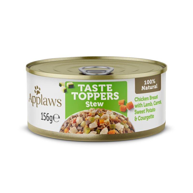 Koera konserv Taste Toppers 156g - Kana/lammas/köögiviljad hautises - image 1 of 1