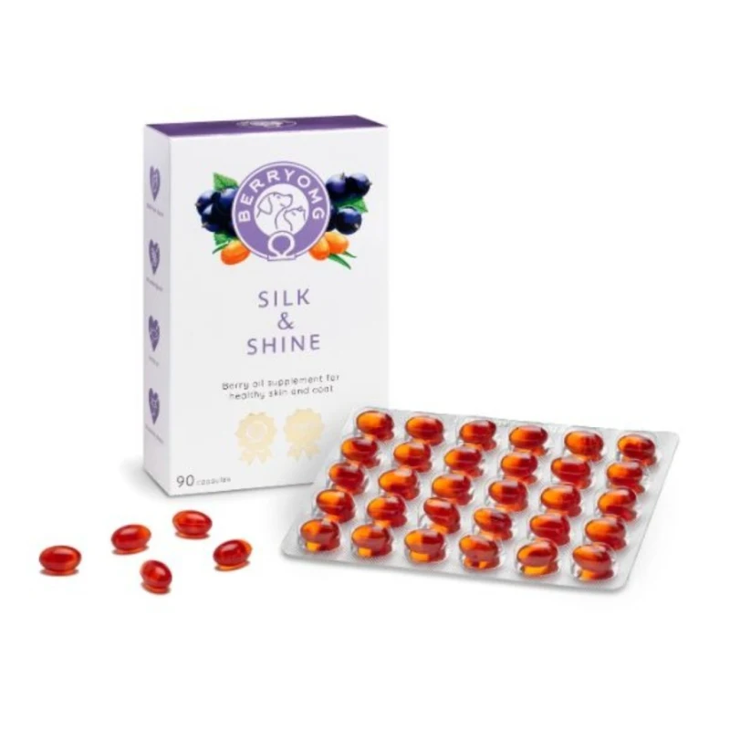 Marjaõlikapslid koertele ja kassidele, Siid ja sära, 30 pcs - image 1 of 1