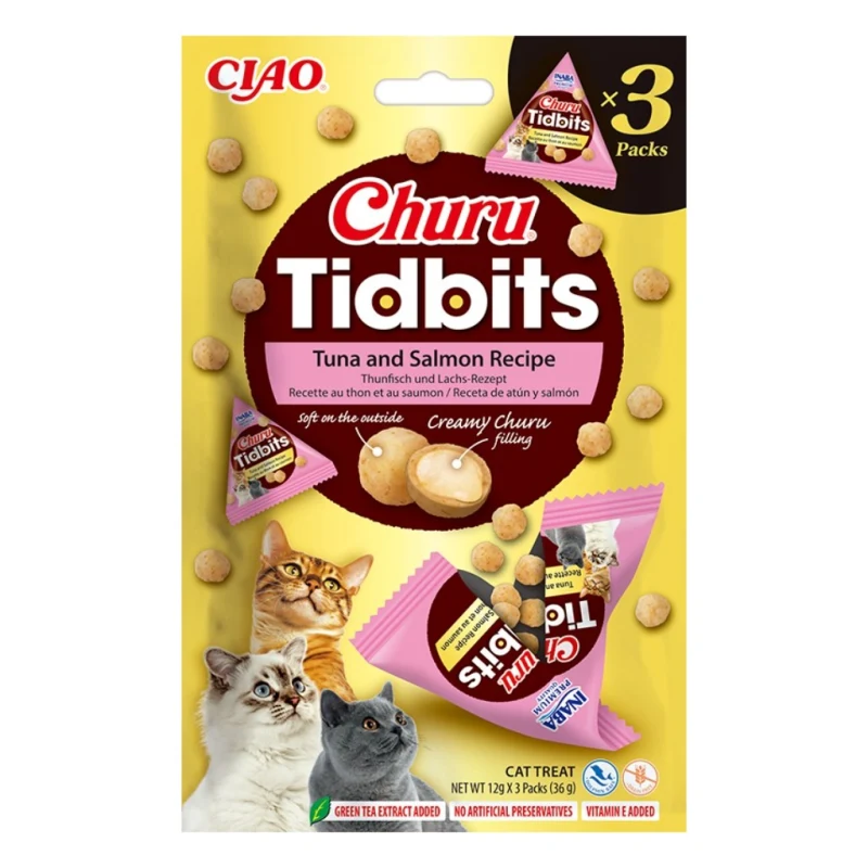 Tidbits kassimaius tuunikala ja lõhega 3x12g - image 1 of 1