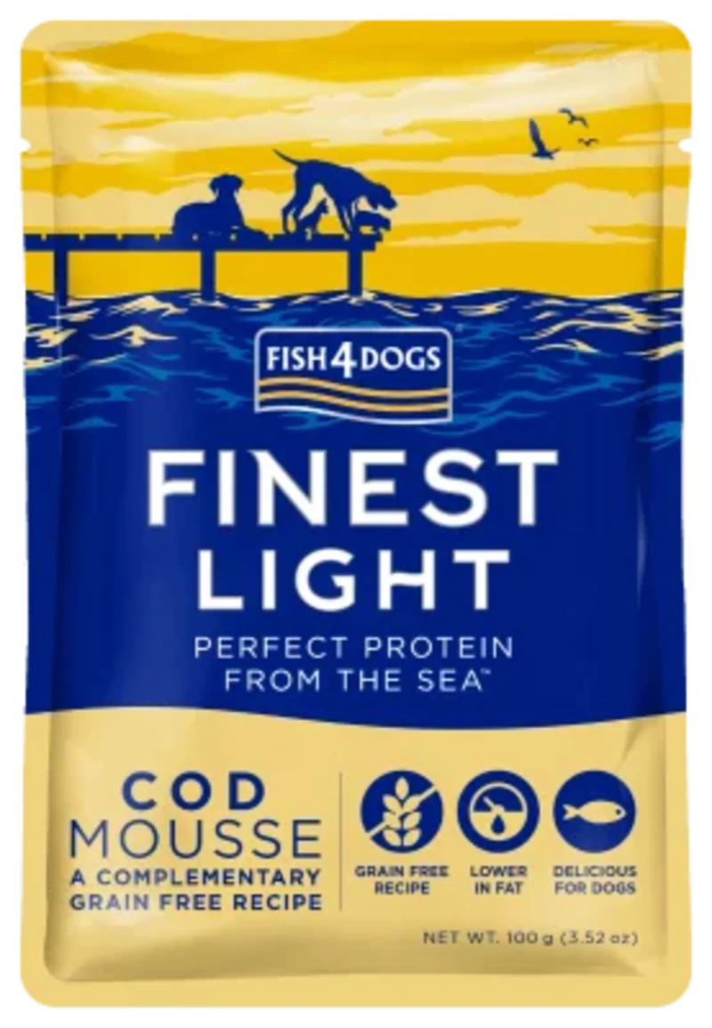 F4D Märgtoidu einekotike koerale, 100g - Finest Mousse Tursk - image 1 of 1