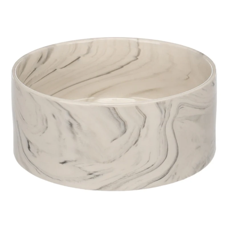 Food & Water Bowl Baron Round Grey - 1,2L - image 1 of 1