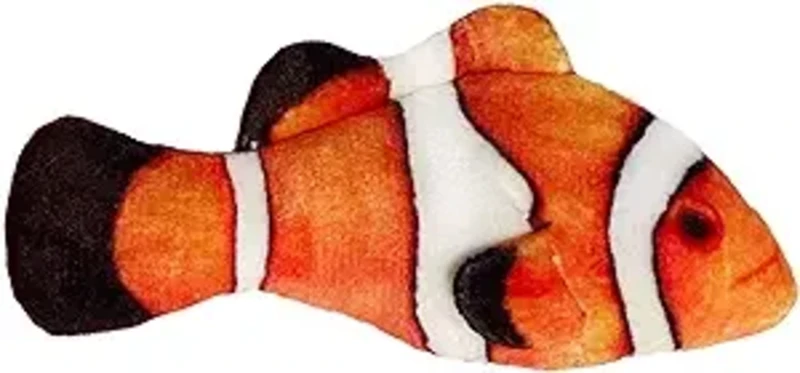 Pehme ja krõbisev mänguasi kassile koos naistenõgesega - Clown kala - image 1 of 1
