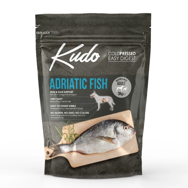 Külmpressitud täisväärtuslik toit koertele - 3kg Aadria kala - image 1 of 1