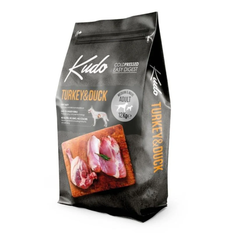 Külmpressitud täisväärtuslik toit koertele - 12kg Kalkun ja part - image 1 of 1