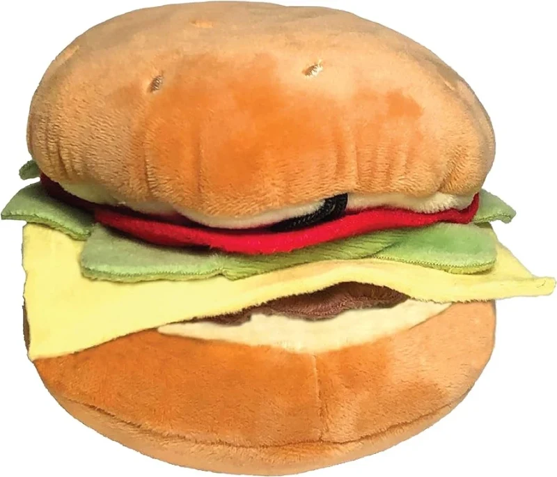 Hamburger, koera mänguasi piiksuv - image 1 of 4