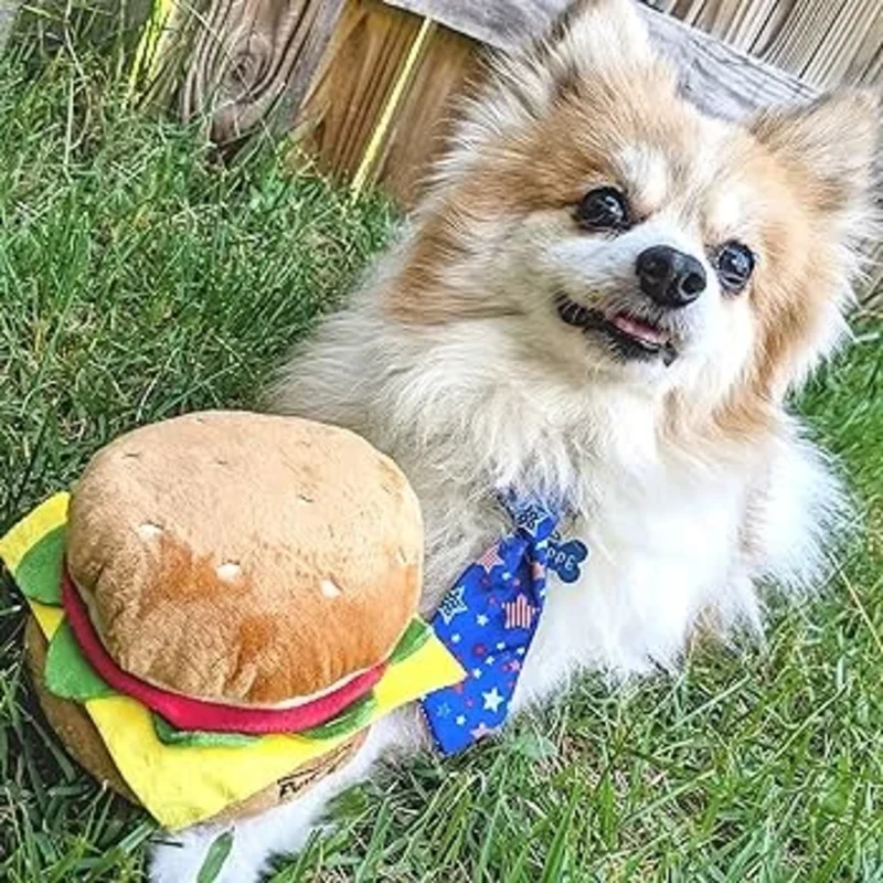 Hamburger, koera mänguasi piiksuv - image 2 of 4