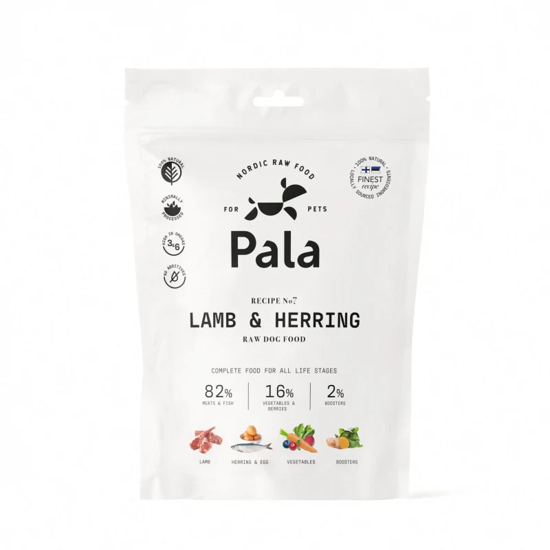 Terviklikud ja tasakaalustatud toidud - Retsept #7 Lammas ja heeringas 400g - image 1 of 1