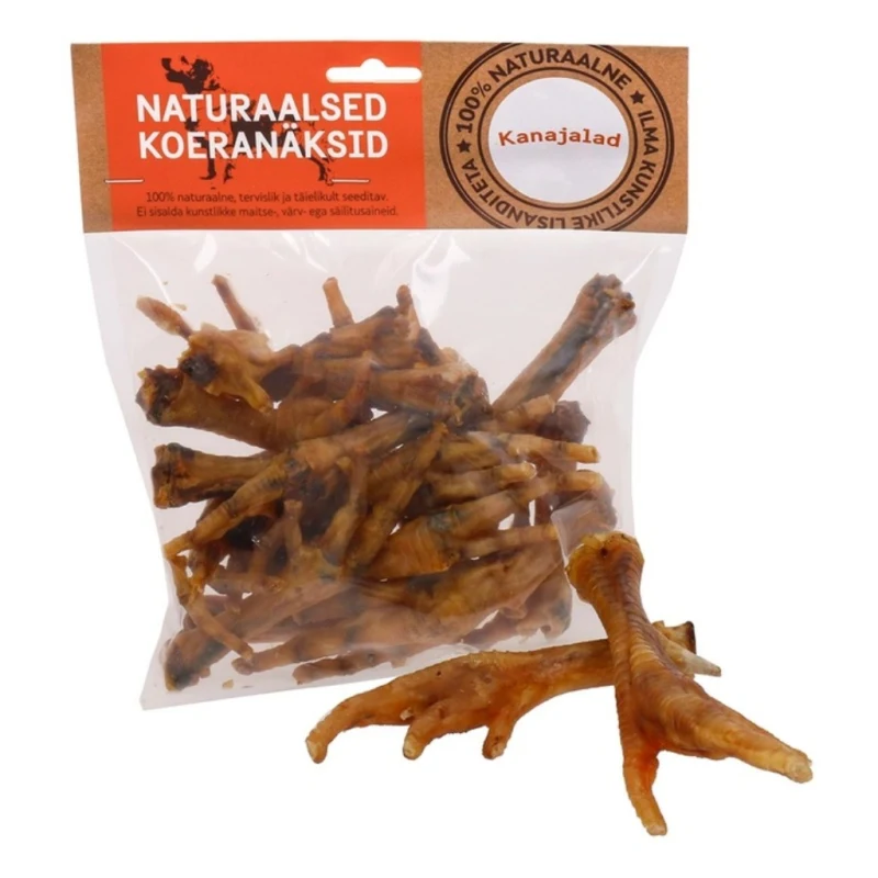 Naturaalne koera maius kanajalad - 200g - image 1 of 1