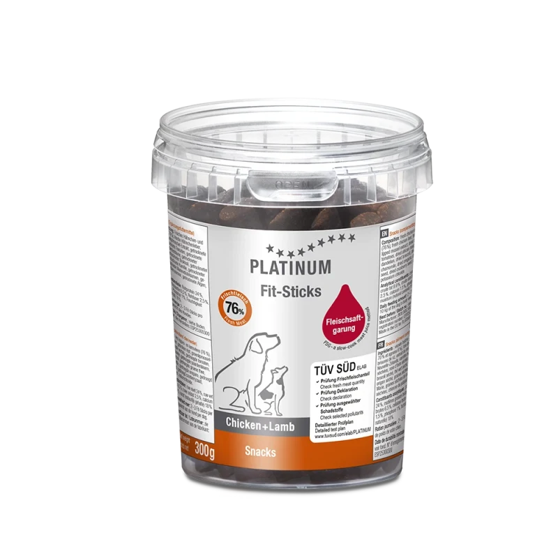 Fit-Sticks Tervislikud ja vähese rasvasisaldusega maiused, 300g - Kana ja lammas - image 1 of 2