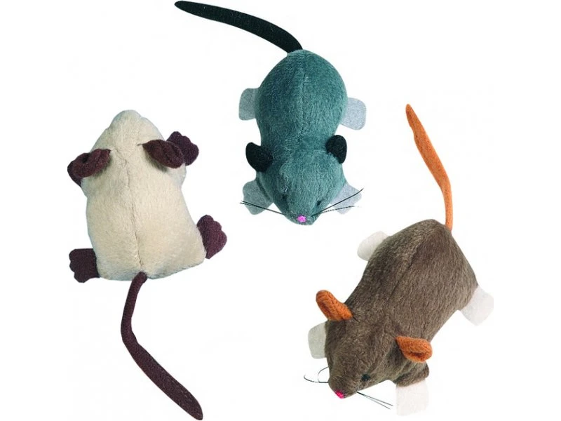 Cat toy mouse with catnip - image 2 of 2