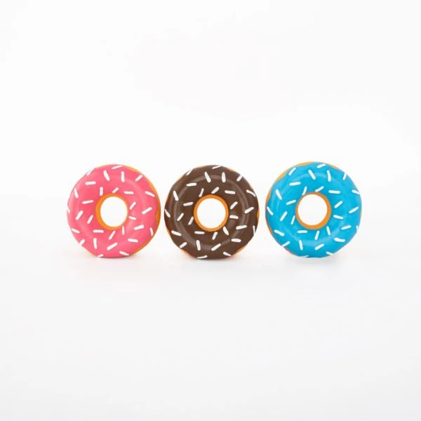 Soft and durable latex donuts, 3pcs - image 2 of 2