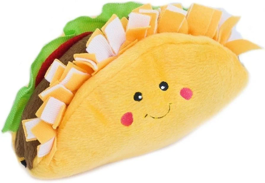 Taco and Burrito catnip scented toys - image 5 of 6