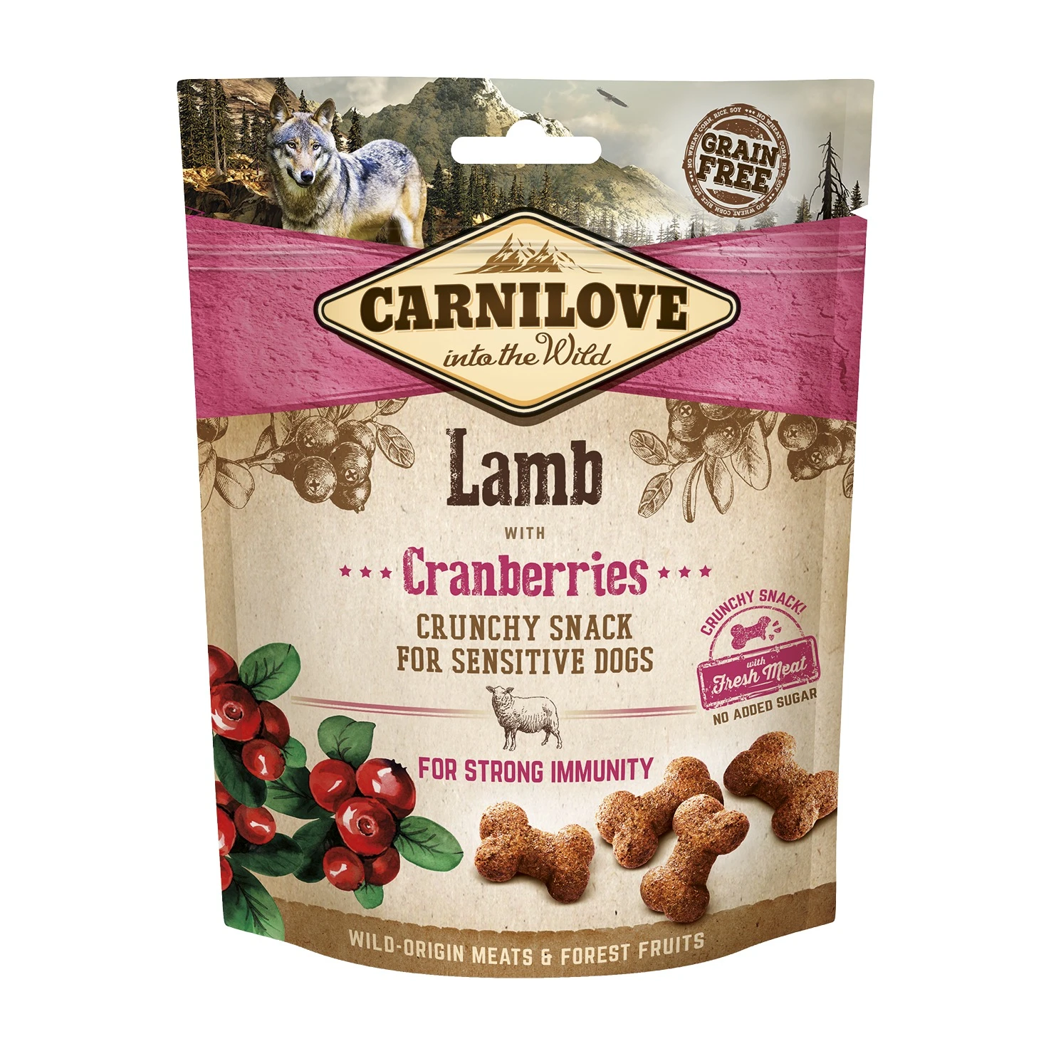 CarniLove Värske lihaga koeramaius 200g Lammas ja jõhvikad - image 1 of 1