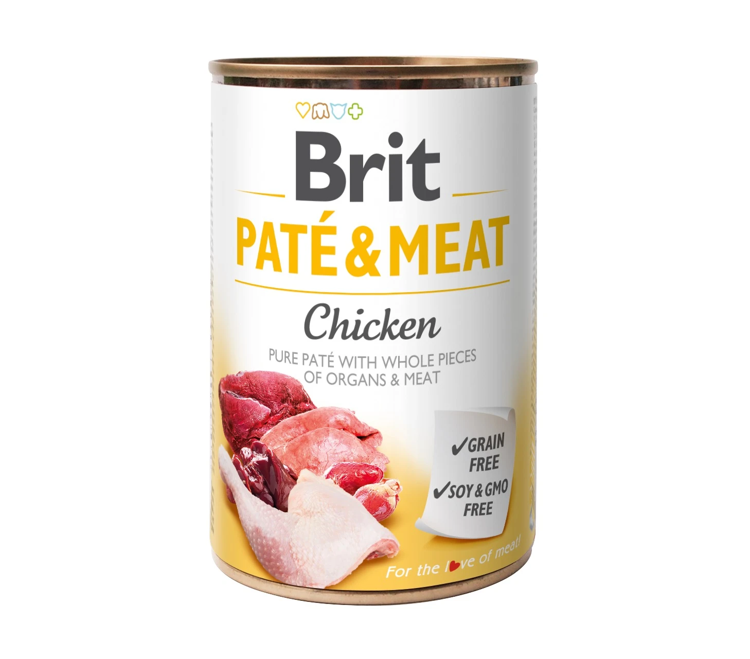 Brit Care Paté & Meat konserv 400g Kana - image 1 of 1