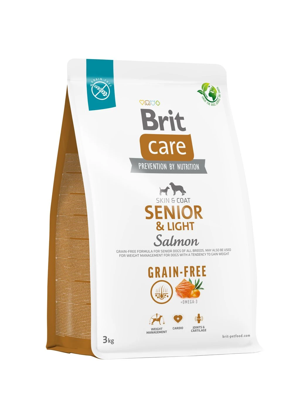 Brit Care Grain-Free Senior&Light Salmon koeratoit 3kg - image 1 of 1