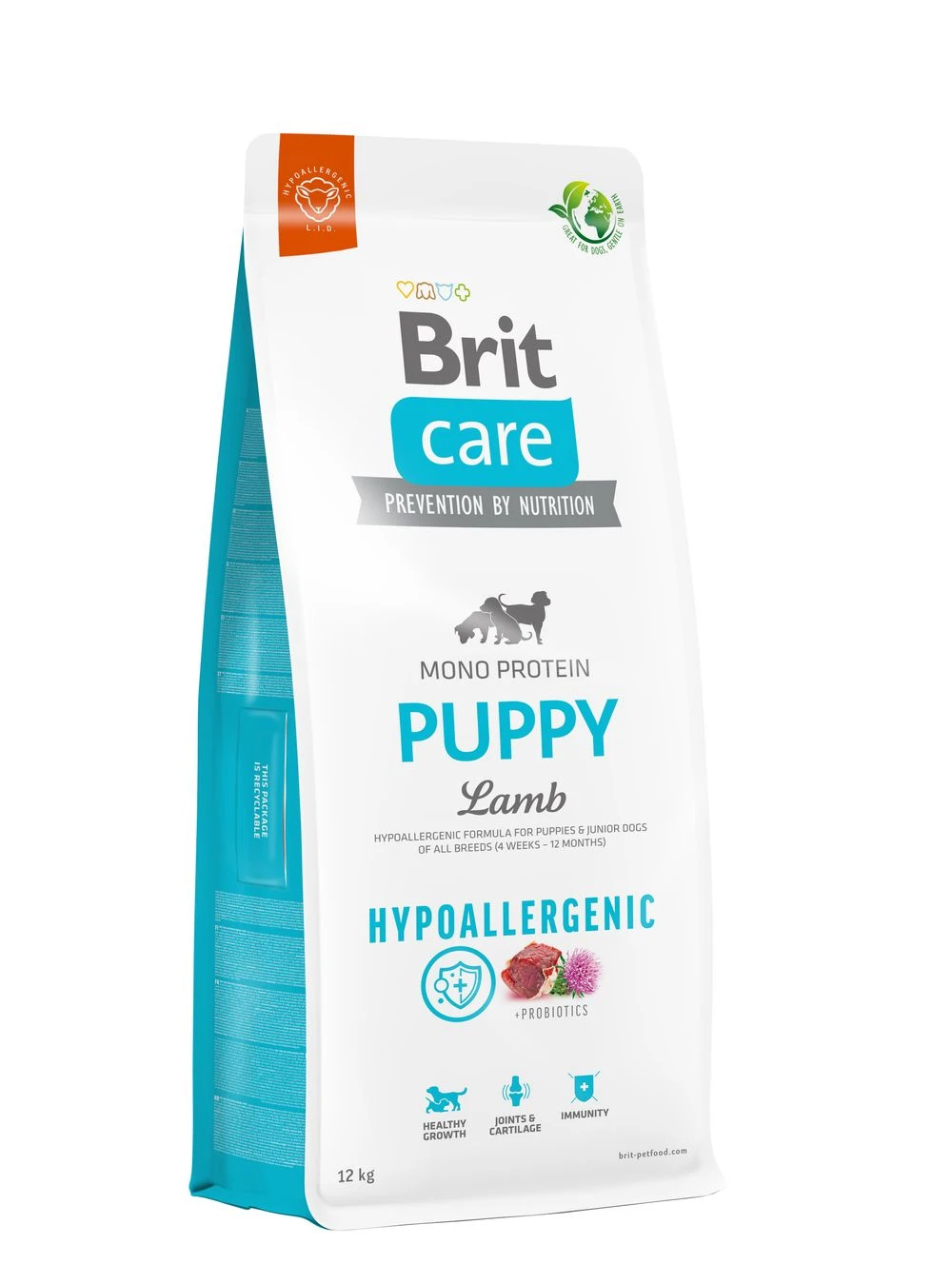 Brit Care Hypoallergenic Puppy Lamb koeratoit 12kg - image 1 of 1