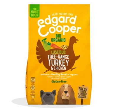 Edgard Cooper High-quality grain-free dry food Turkey and chicken 2,5kg - image 1 of 1