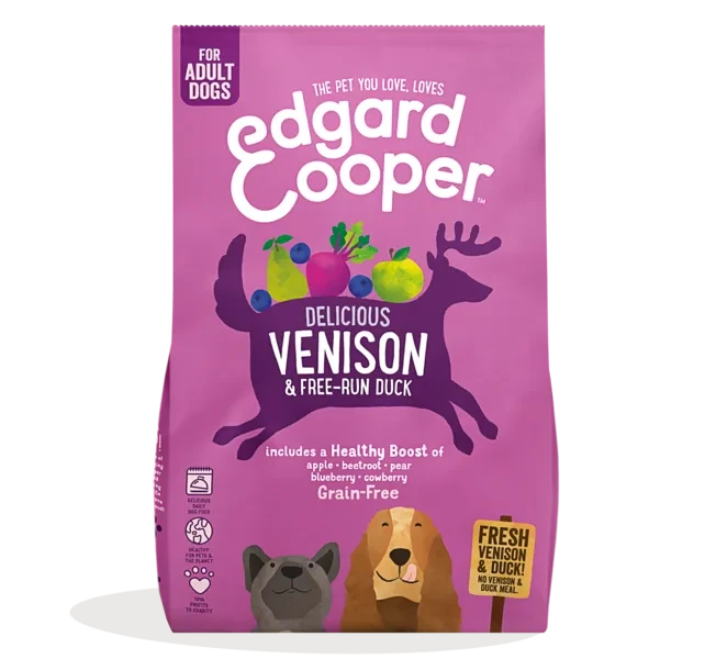 Edgard Cooper High-quality grain-free dry food Venison and duck 2,5kg - image 1 of 1