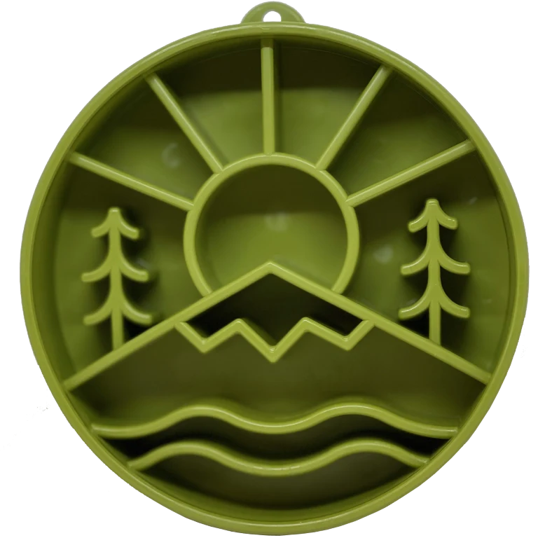 Sodapup Ebowl/Etray aeglase söömise kauss Roheline loodus - image 1 of 3