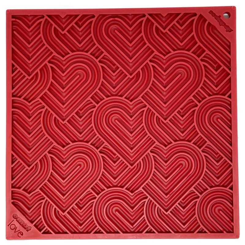 Sodapup Lick mat, made from durable material Love L - image 1 of 4