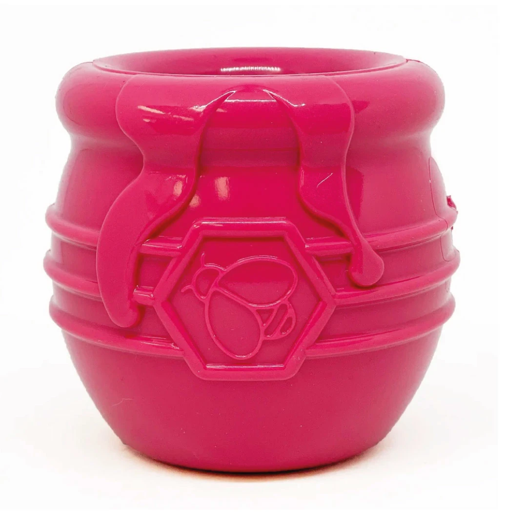 Sodapup Big honeypot food dispenser made of durable material Pink - image 1 of 5