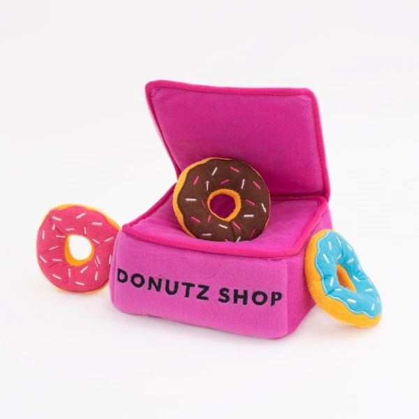 ZippyPaws Zippy Burrow, game of hide-and-seek Donut box - image 2 of 2