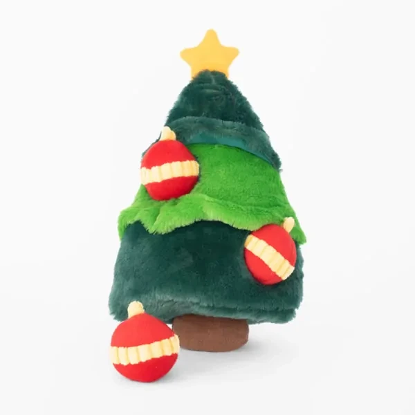 ZippyPaws Zippy Burrow, game of hide-and-seek Christmas tree - image 1 of 1