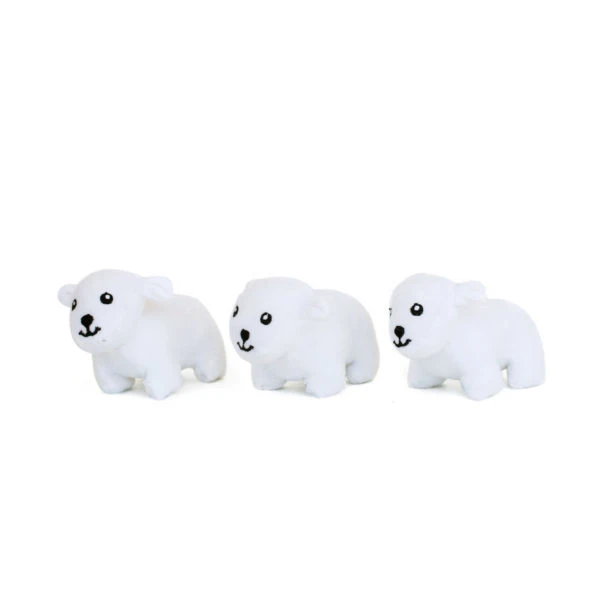 ZippyPaws Kolmene komplekt piiksuvaid mänguasju Jääkarud - image 1 of 1