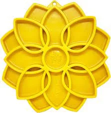Sodapup Mandala e-Tray slow-feeder trey Yellow - image 1 of 4