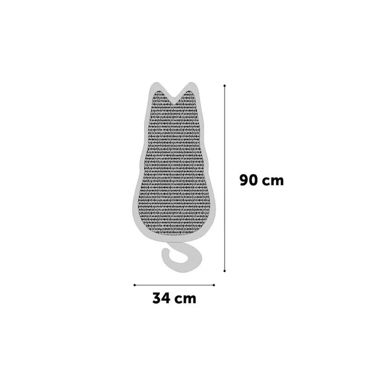 Cat scraping tray Greta cat shape - image 2 of 2