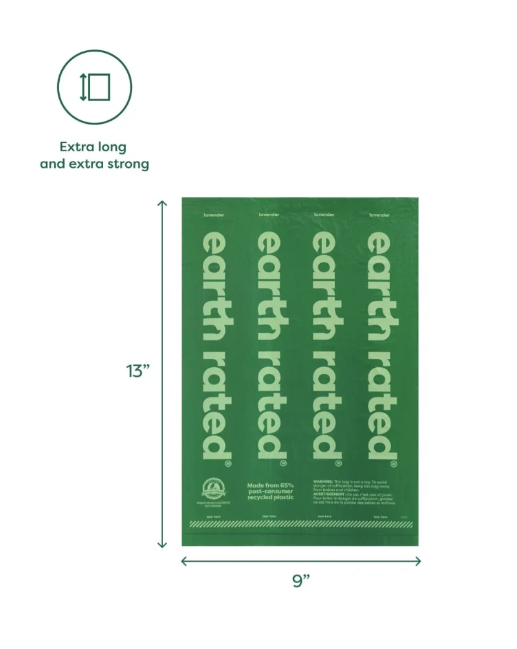 Poop Bags on Refill Rolls  8x15pcs - Unscented - image 2 of 4